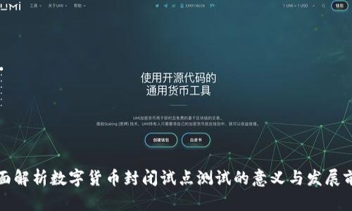 全面解析数字货币封闭试点测试的意义与发展前景
